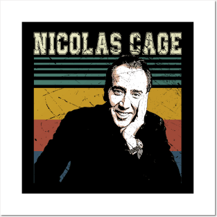 Adaptation Of Talent Nicolas Cage's Impactful Screen Presence Posters and Art